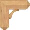 Ekena Millwork Imperial Craftsman Smooth Bracket w/ Offset Brace, Western Red Cedar, 7 1/2"W x 18"D x 18"H BKT0806X18X18IMP04SWR - alternate 2